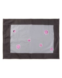 Freezack Katzen Spielteppich grau/pink 69 x 49 cm