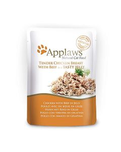 Applaws Jelly Huhn mit Rind 70 g