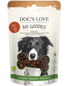 Dogs Love BIO Leckerlies Rind 150 g 97% Bio Fleisch, luftgetrocknet getreidefrei