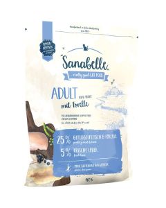 Sanabelle Adult mit Forelle