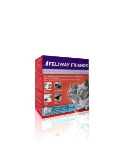 Feliway Friends Starter-Set             Steckdosen-Verdampfer + 30-Tage-Flasche                                         