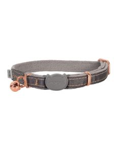 rogz UrbanCat Safety Halsband grau S 20 - 31 cm Halsumfang