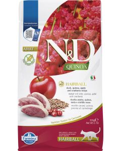 Farmina N&D Quinoa Boule de Poils 300g Canard & Pommes